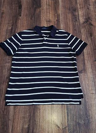 Мужская уникальная футболка поло polo ralph lauren оригинал