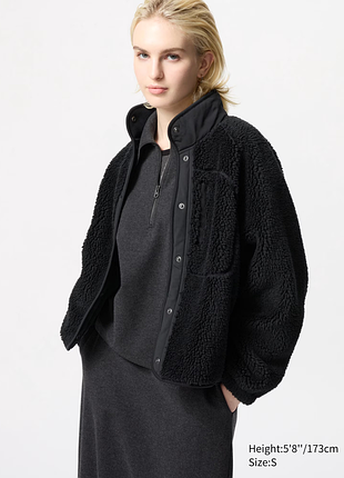 Куртка флісова оверсайз uniqlo