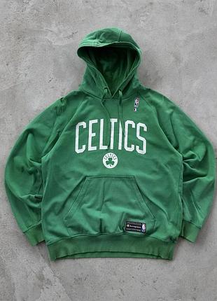Худі champion nba boston celtics / зелена толстовка селтікс / оригінал / l