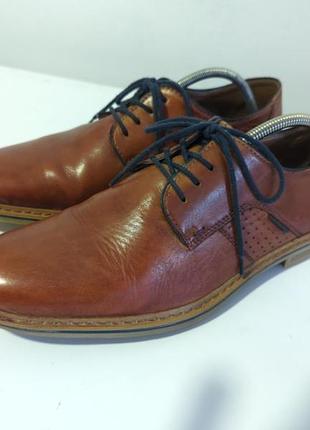 Туфлі шкіряні 43р. rieker