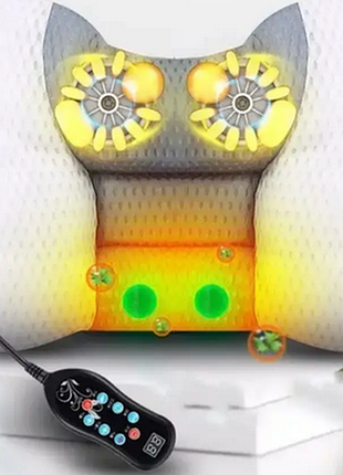 Масажна подушка , масажер для шиї,голови та тіла.