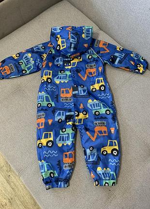 Комбез на флісі на 1- 1,5р. 86-92см 12-18 міс хлопцю грязепруф