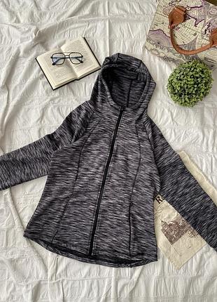 Термокофта з капюшоном на блискавці.