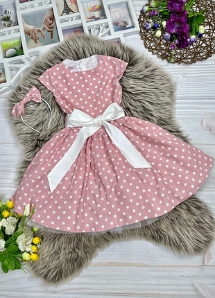 Нарядное платье для девочки, в ретро стиле