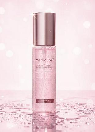 Міст з пдрн і колагеном medicube pdrn pink collagen glow jelly mist serum