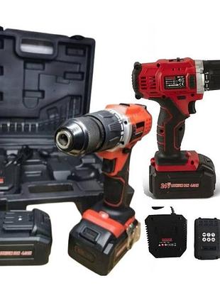 Портативный аккумуляторный шуруповерт boxer sr-151 24в