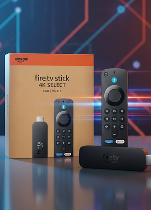 Нова тв приставка amazon fire tv stick 4k select (2025) смарт тв