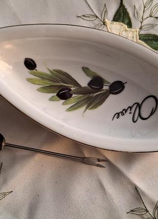 Тарілочка для оливок.гвинтаж.90е.