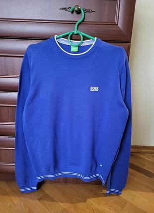 Мужской свитер boss s m синий