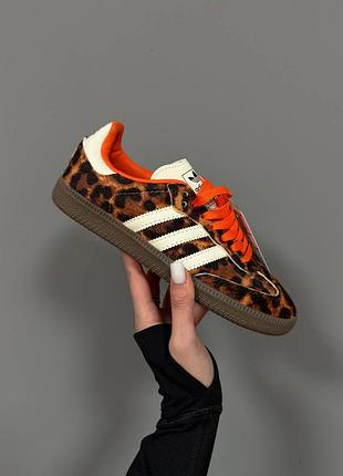 Adidas samba
leopard print premium
