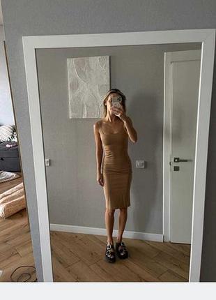 Обтягивающее платье zara