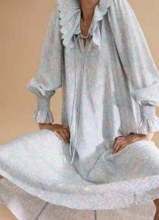 Шикарное платье макси h&amp;m вискоза