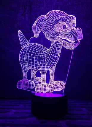 Змінна пластина для 3d-світильників "дружок" 3dtoyslamp