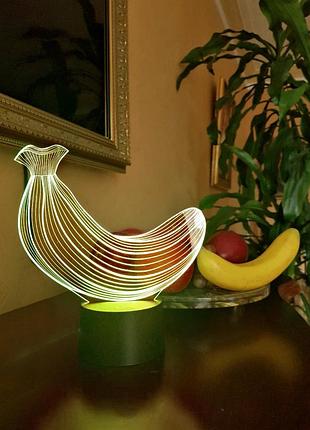 Сменная пластина для 3d светильников "банан" 3dtoyslamp