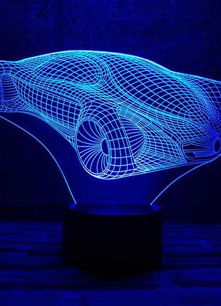 Змінна пластина для 3d-світильників "автомобіль 7" 3dtoyslamp