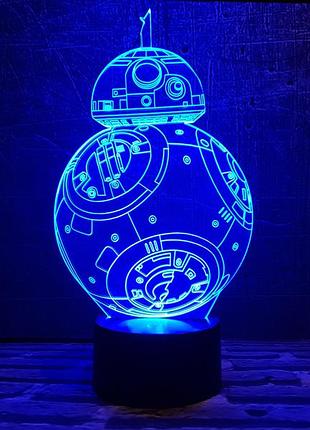 Сменная пластина для 3d светильников "вв 8" 3dtoyslamp