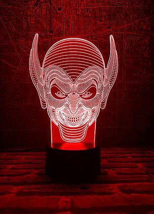 Сменная пластина для 3d ночника "гоблин" 3dtoyslamp