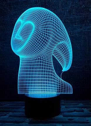 Змінна пластина для 3d-нічника "спірить" 3dtoyslamp