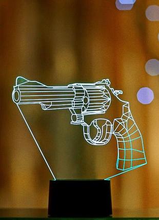 Сменная пластина для 3d светильников "револьвер" 3dtoyslamp