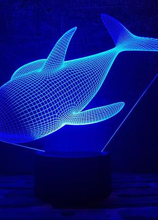 Сменная пластина для 3d ламп "касатка" 3dtoyslamp