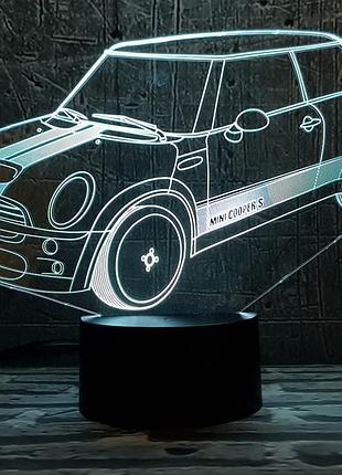 Змінна пластина для 3d-світильників "автомобіль 37" 3dtoyslamp