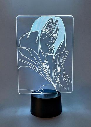 Сменная пластина для 3d светильников "итачи" 3dtoyslamp