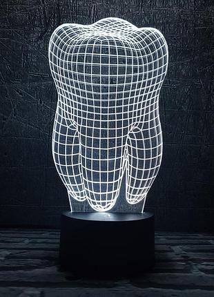 Змінна пластина для 3d-світильників "зуб" 3dtoyslamp
