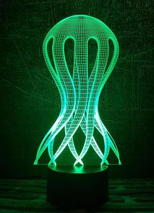 Змінна пластина для 3d-нічника "медуза" 3dtoyslamp