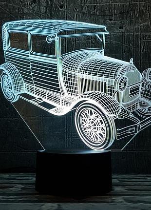Змінна пластина для 3d-світильників "автомобіль 33" 3dtoyslamp