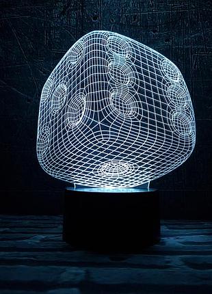 Змінна пластина для 3d-світильників "кубик" 3dtoyslamp