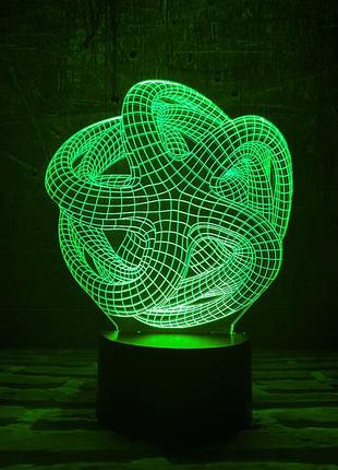 Змінна пластина для 3d-нічника "зірка" 3dtoyslamp