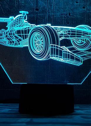 Сменная пластина для 3d светильников "автомобиль 32" 3dtoyslamp