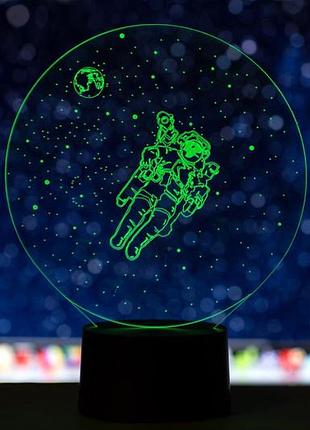 Сменная пластина для 3d светильников "космонавт" 3dtoyslamp