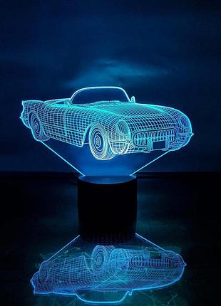 Сменная пластина для 3d светильников "автомобиль 23" 3dtoyslamp