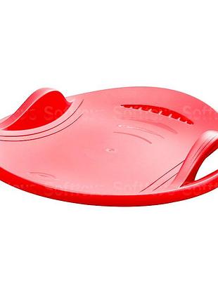 Санки-ледянка plastkon supernova 60cм красные