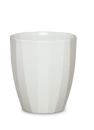 Орхидейница elegance, керамика, 14", светло-серый