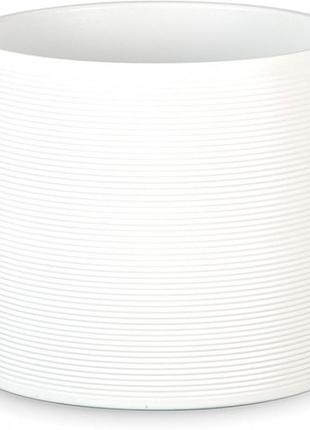 Кашпо для квітів inspiration, керамічне, 13 л 28",молочний 97755