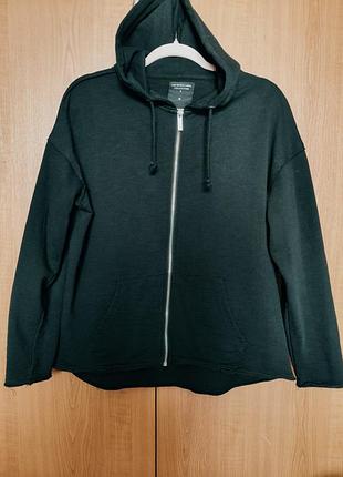 Кофта на молнии  женская р.s/m  the black label 157