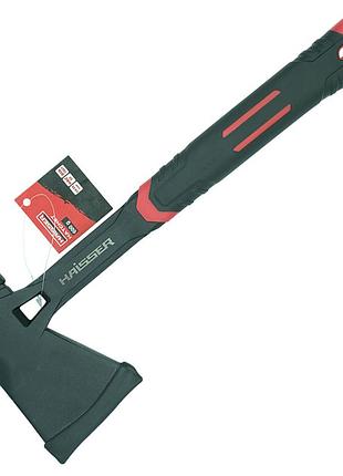 (44162) сокира 600 г цільнометалева ручка haisser