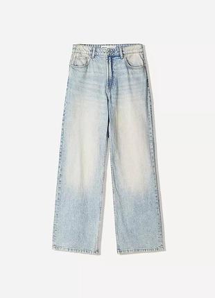 Широкі джинси бершка balloon skater super baggy jeans barrel скейтери супер беггі баггі wide leg скейт