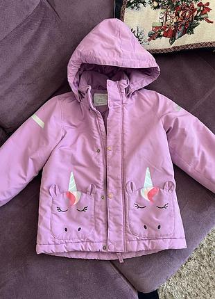 Куртка 5-6 років для дівчинки весна