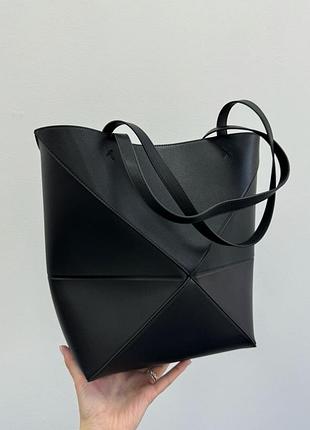 Сумка medium puzzle leather tote bag😌 9