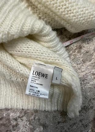 Светр молочний білий loewe 6