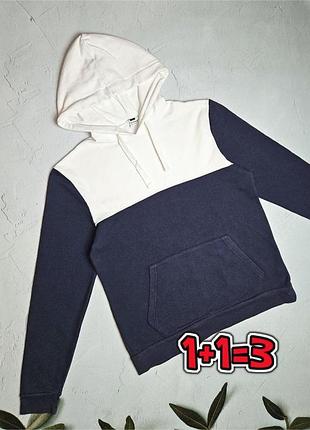 🎁1+1=3 фірмовий чоловічий светр худі з капюшоном topman, розмір 44 - 46