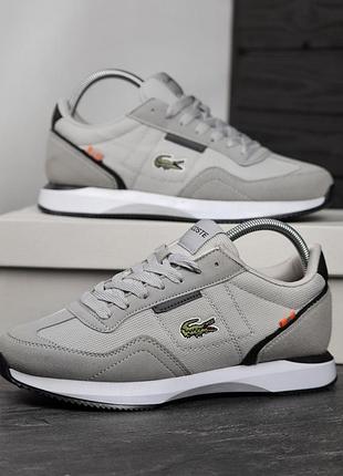 Мужские кроссовки lacoste t-clip