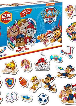 Набір магнітів щенячий патруль "весела гра" ml4034-02