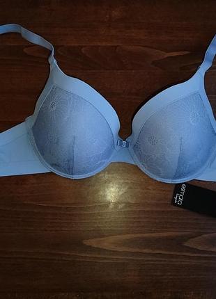 Бюстгальтер женский бра лиф esmara топ лифчик голубой цвет 80с 85с