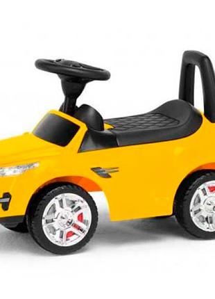 Толокарь colorplast rr автомобиль желтый 2-005