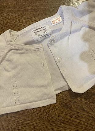 Кофточка для дівчинки zara розмір 80