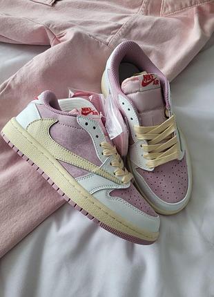 Кросівки nike air jordan 1 low🩷